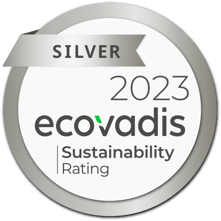 Distrupol is awarded 'Silver' rating accreditation by EcoVadis.