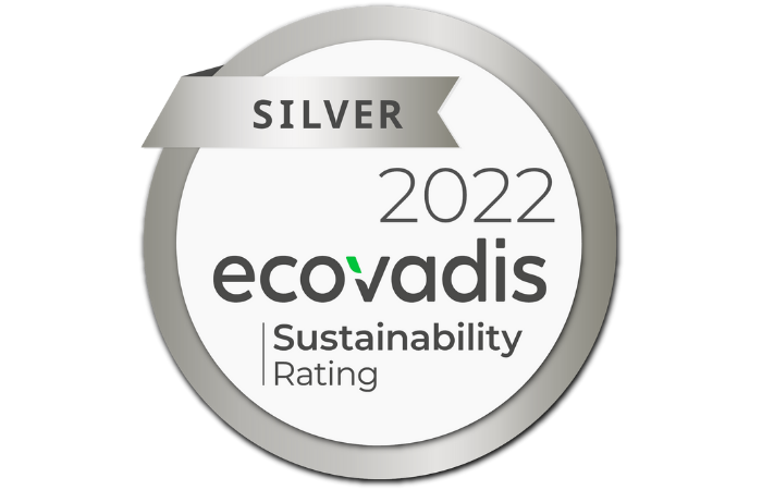 Distrupol is awarded 'Silver' rating accreditation by EcoVadis.