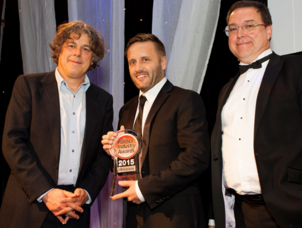 Distrupol wins Plastics Industry Awards 2015